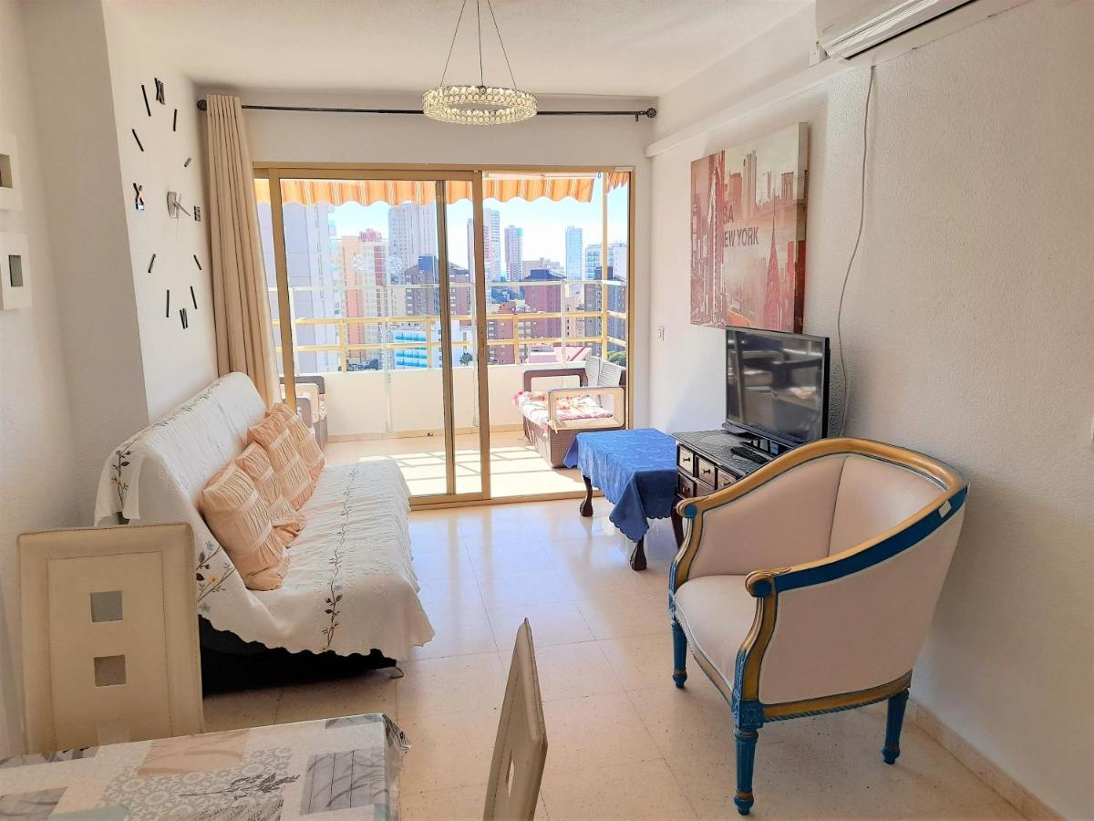 Agustina Apartment In Rincon De Loix -Free Parking, Wi-Fi, Pool, New Air Conditioning, Sea View Benidorm Exterior photo